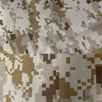 1 45m width desert camouflage fabric polyester cotton mosaic soft durable cloth for diy army uniform military training suits