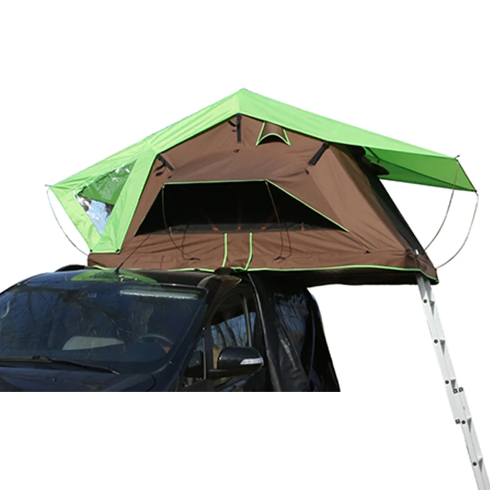 

Double car suv rooftop tent aluminium camping automatic 4 person hard shell truck roof top tent hard shell