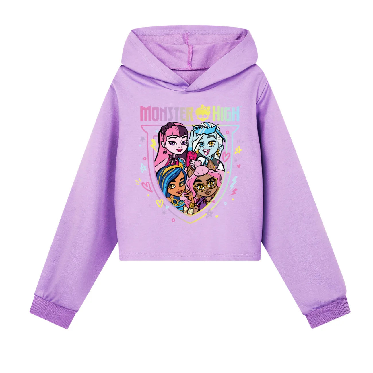 Лидер продаж детская одежда Monster High для кукол Френки Стина косплей толстовки +