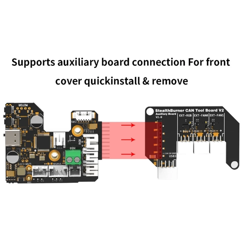Профессиональный 3D-принтер COMBO V2.0 StealthBurner CAN Board TMC2209