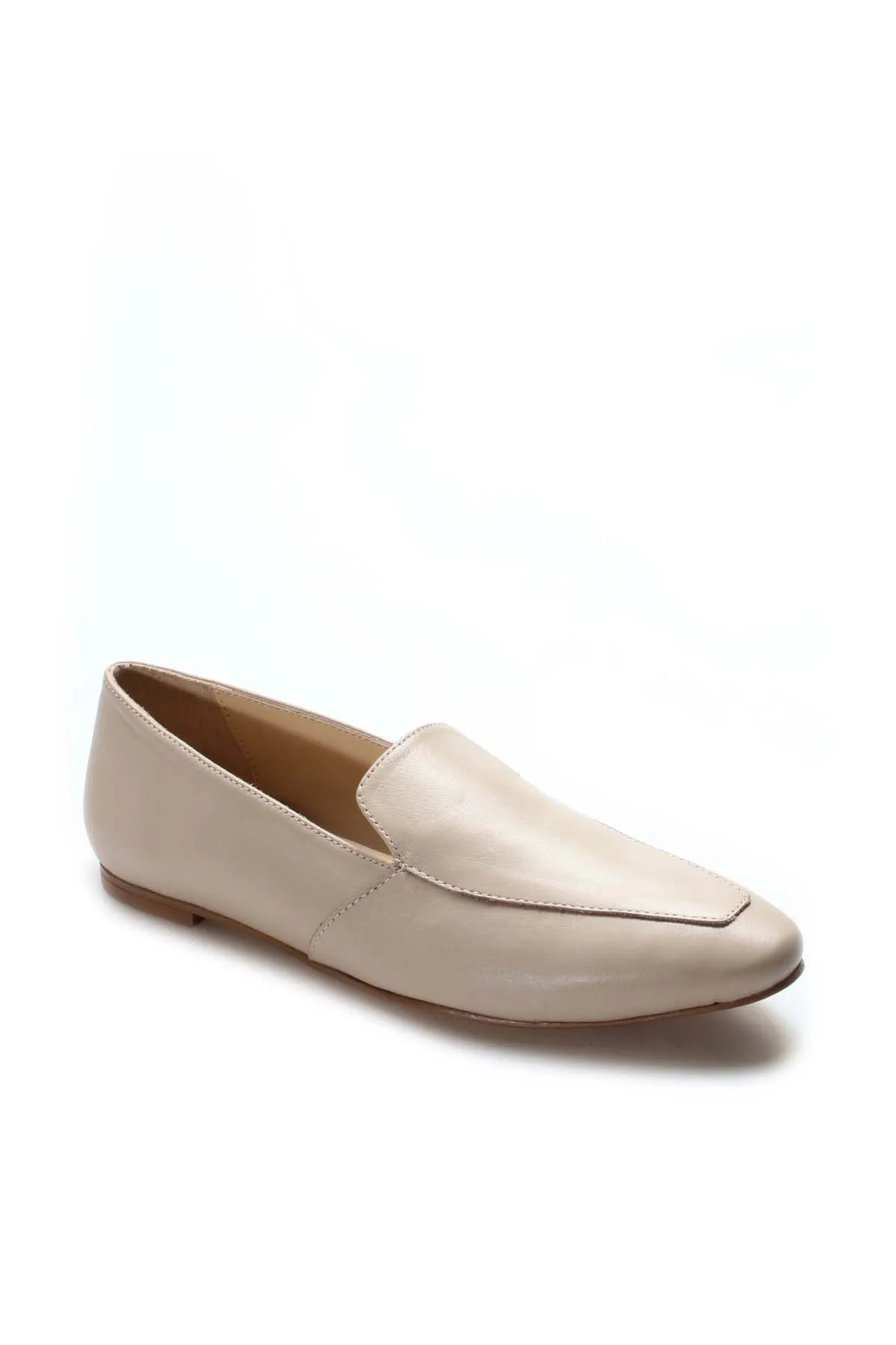 Genuine leather women flats shoes 019z21-406