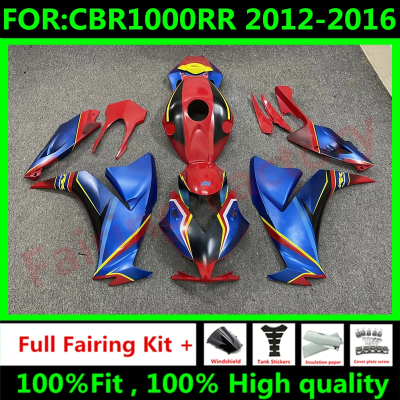 

NEW ABS Motorcycle Whole Fairings kit fit for CBR1000RR CBR1000 CBR 1000RR 2012 2013 2014 2015 2016 Fairing kits set red blue