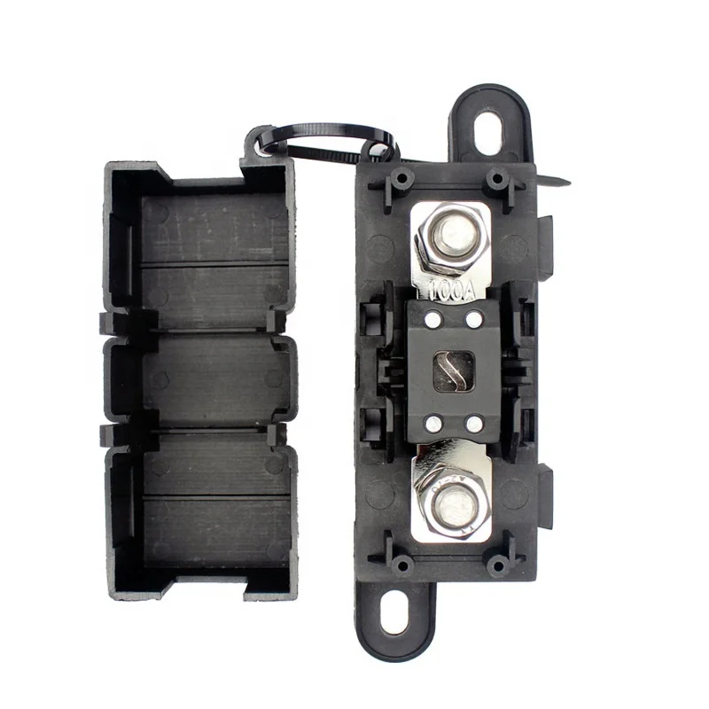 

2022 NEW Car Accessories Tools RV Fuse Box Base High Power 50- 300A MEGA ANM Fuse Holder Official Store Truck Camper Factory