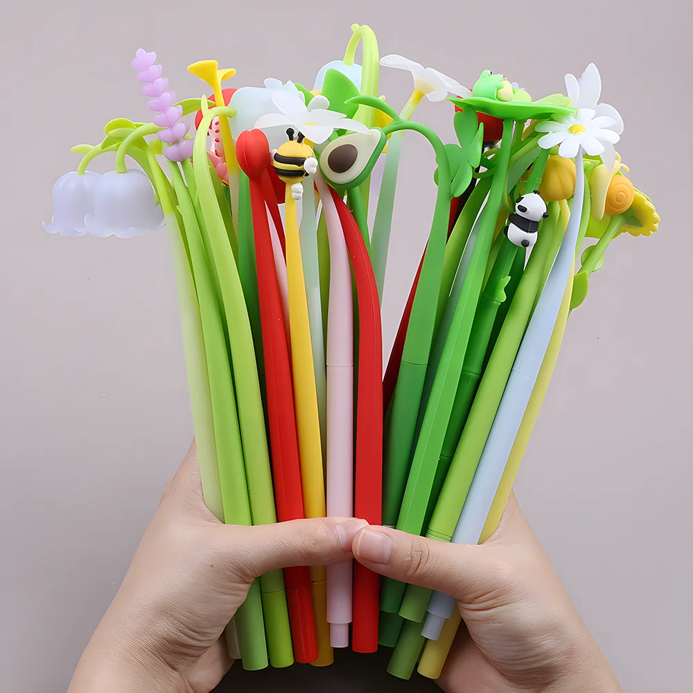 Гелевые ручки с героями мультфильмов в ассортименте