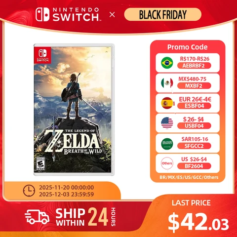 Nintendo Switch - The Legend of Zelda Breath of the Wild - игра