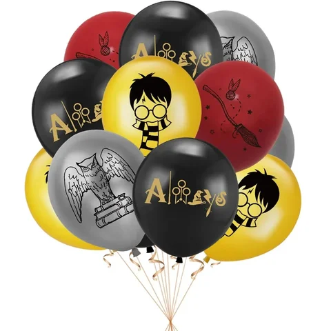 Воздушные шары в стиле Гарри Поттера, 12 шт