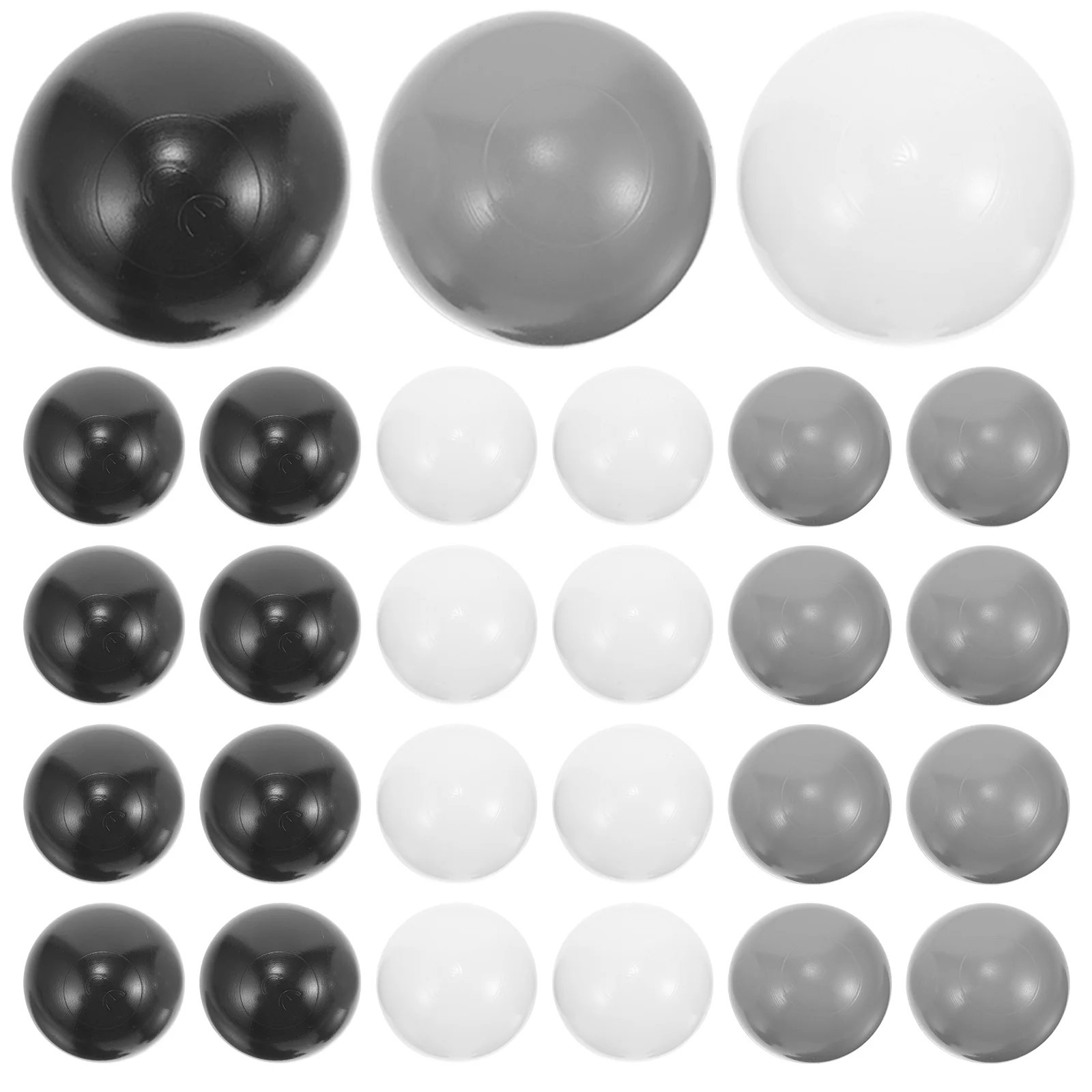 100 шт. океанские шарики игрушки пластиковые игра в баллон для детей ямы круглые