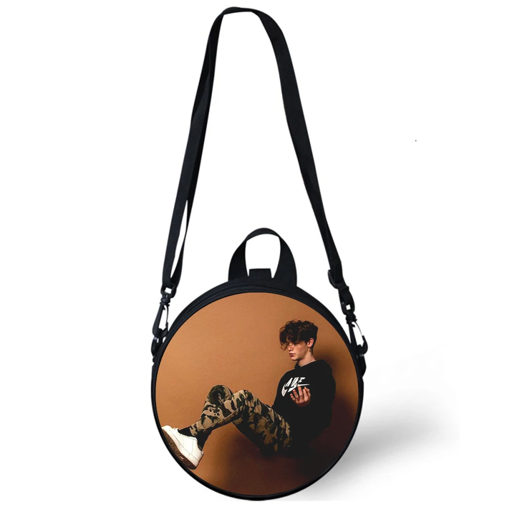 Payton Moormeier Merch Child kindergarten Bag 3D Print Crossbody Shoulder Bags For School Women Mini Round Bagpacks Rugtas Bag