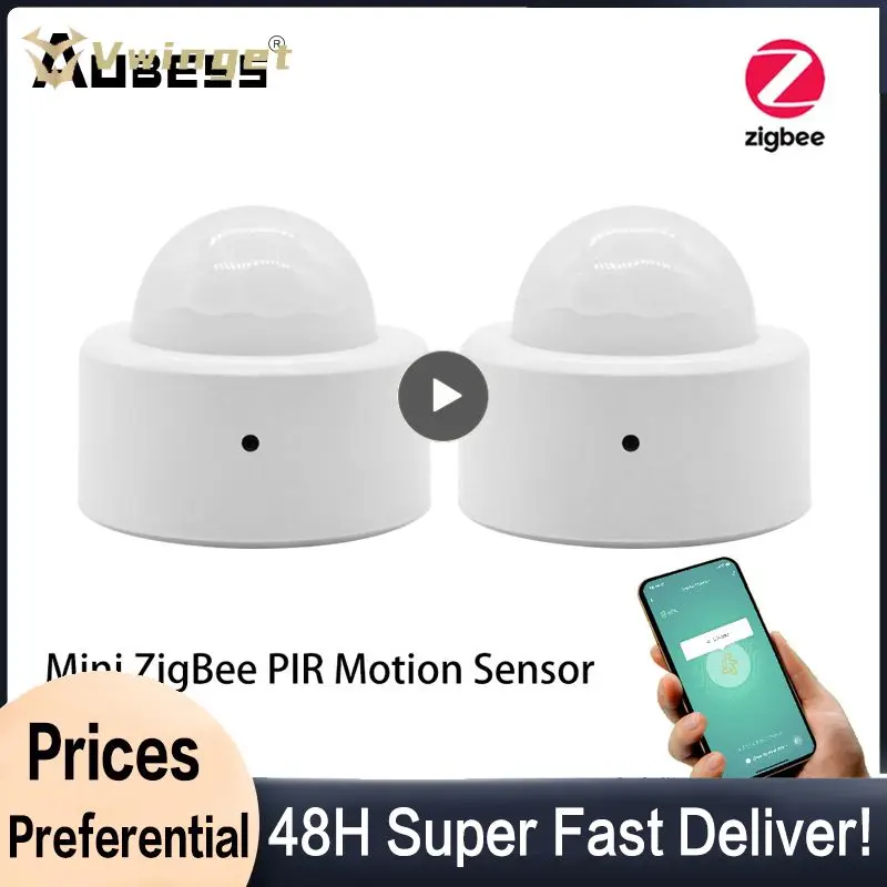 

Tuya Zigbee PIR Motion Smart Sensor Wireless Body Infrared Detector Security Tuya/Smart Life App Control Alexa Google Home
