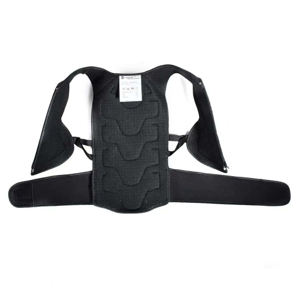 

Firmly Attached Useful Off-road Sports Outdoor Protective Vest PE Toughness Shell Cycling Protective Gear Cozy for Boy