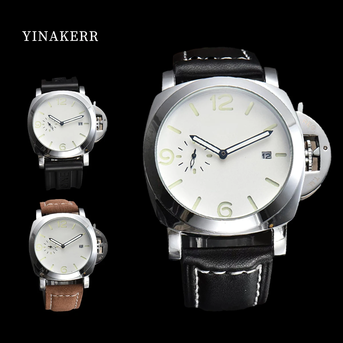 

2023 PAM Gift Men Top Luxury Brand Quartz Watch Super Luminous Waterproof Sport Clock Watches for Men's Relogio Masculino