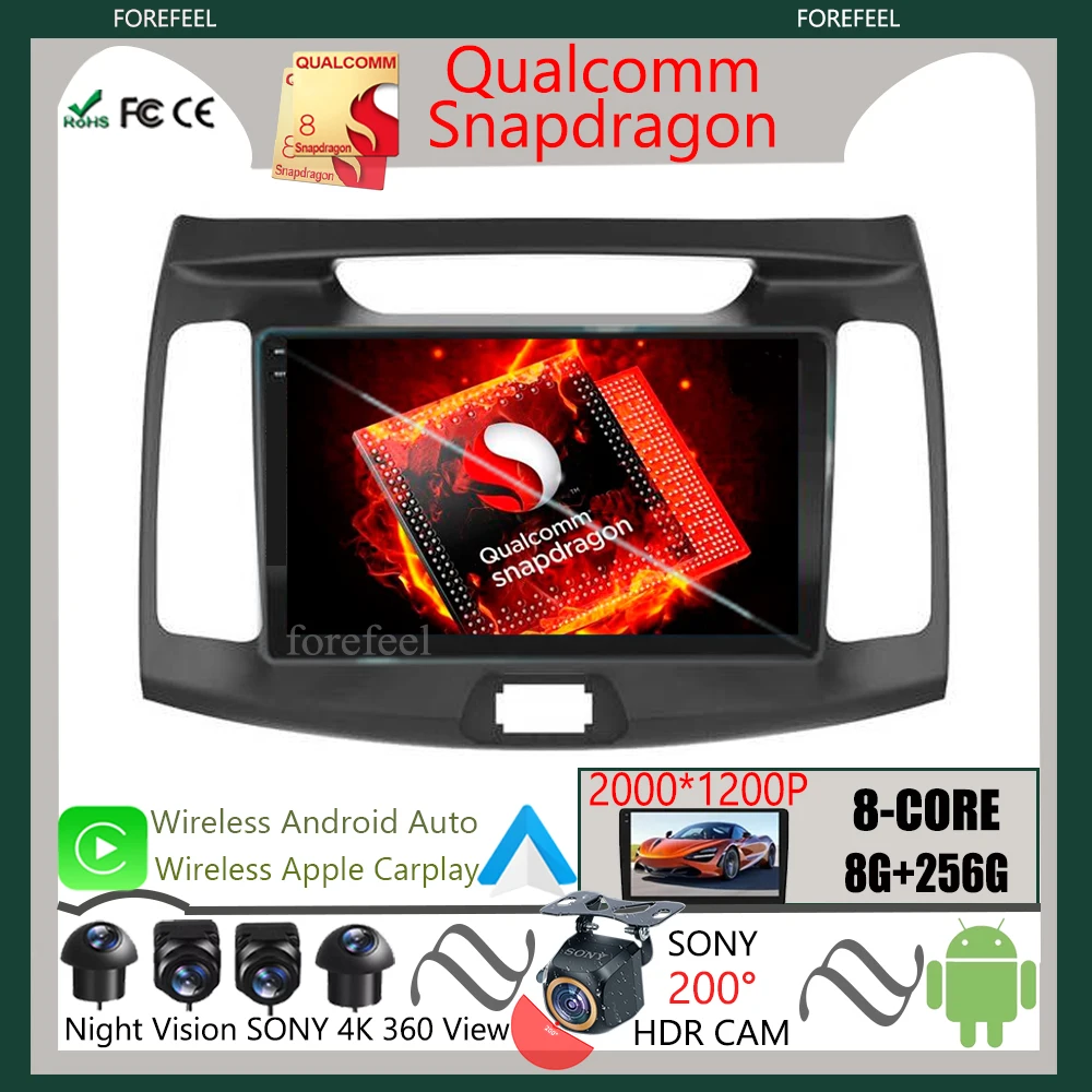 

Qualcomm Radio Player Android For Hyundai Celesta 2011 - 2016 Car Head Unit Video Multimedia Navigation NO 2Din WIFI QLED GPS BT