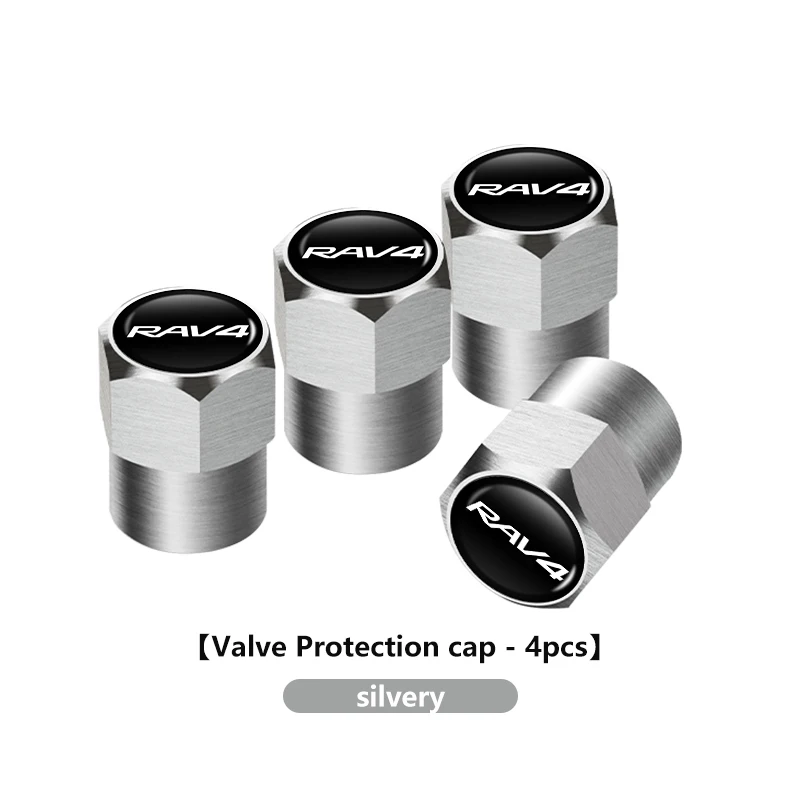 

4 шт. алюминиевая защитная крышка клапана колеса автомобиля, пылезащитный чехол для шин для Toyota RAV4 20 30 XA30 2007 2009 2010 2011 2012 2013 2006
