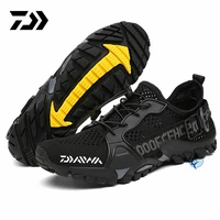 daiwa mens mesh breathable sneakers mens sneakers hiking shoes quick drying water shoes non slip fishing shoes water shoes