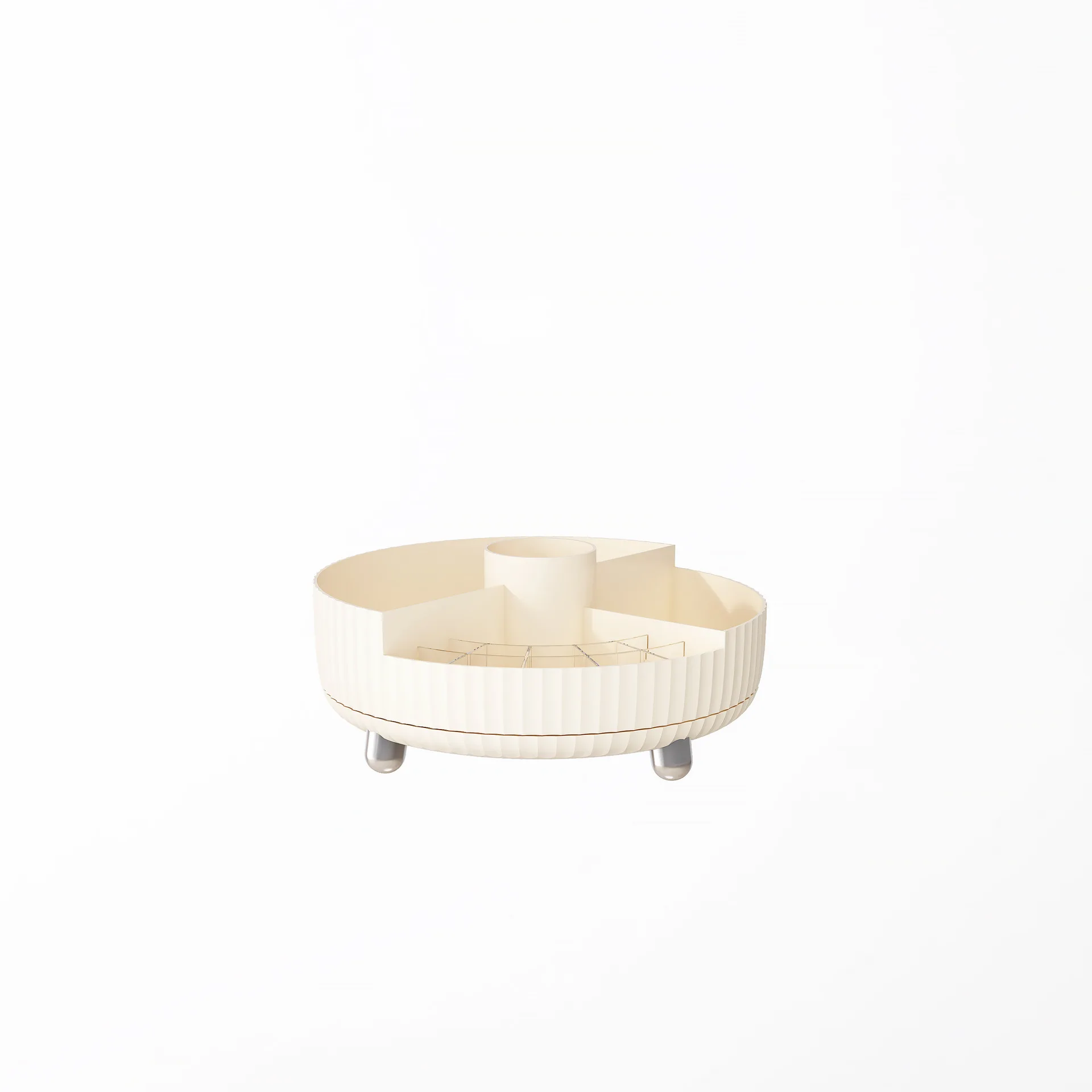 Ящик для хранения косметики с вращением на 360 градусов