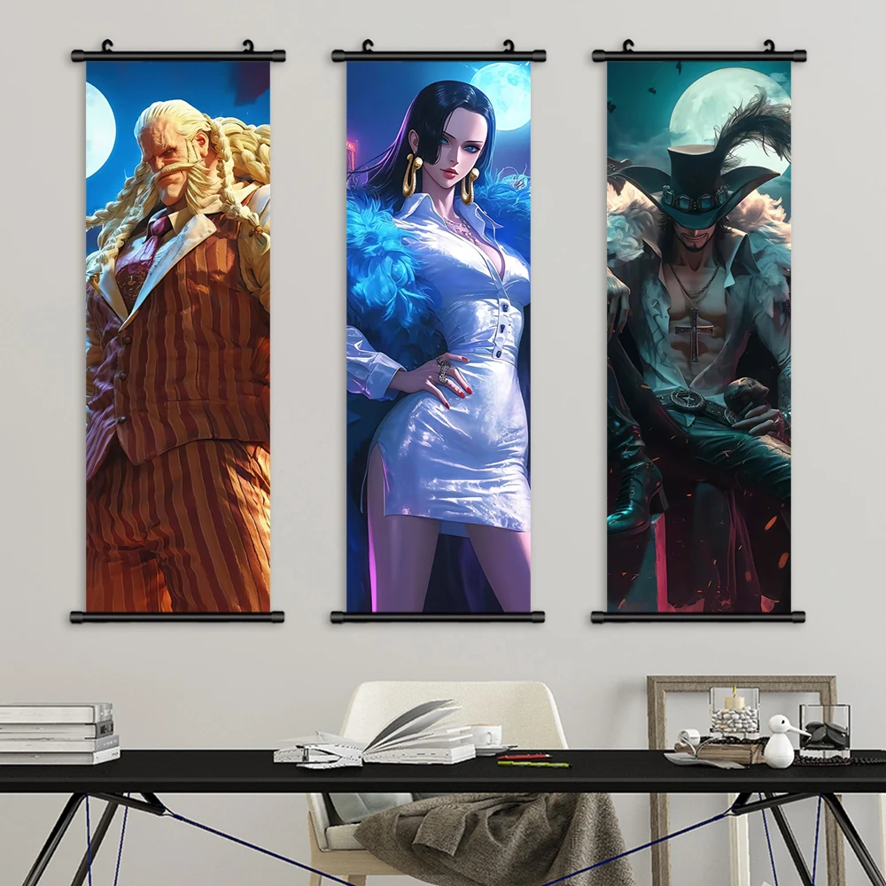 One Piece Canvas HD Print hanboa Cock Wall Art плакат &quotZoro&quot Аниме вывесная картина мультяшная