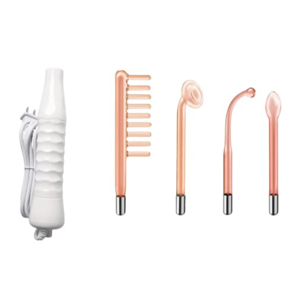 

High Frequency Electrode Wand Handheld Acne Spot Remover Facial Therapy Wands