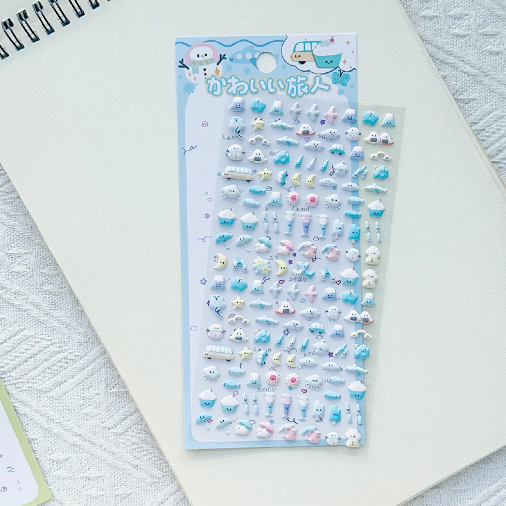 

3D милые наклейки из пенопласта с сердечками