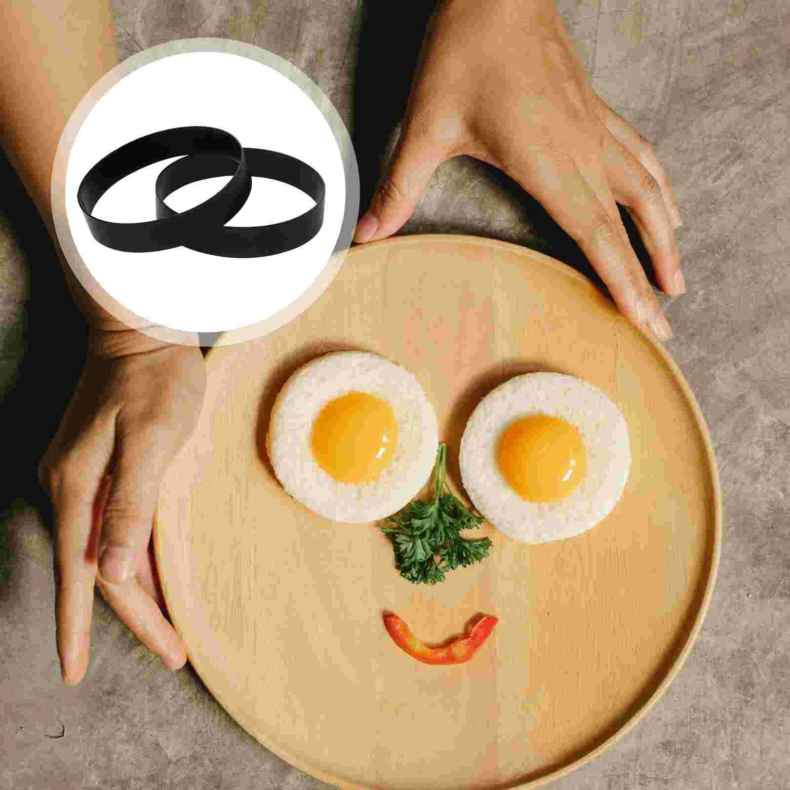 

6 1 Set Egg Ring Round Egg Egg Ring Cooker Round Egg Rings Diy Egg Ring Egg Circle Ring