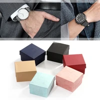 wrist watch jewelry box for women paper jewelry organizer for men multi function storage boxes with cover for gift packaging