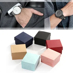 Wrist Watch Jewelry Box For Women Paper Jewelry Organizer For Men Multi-Function Storage Boxes With  in Pakistan