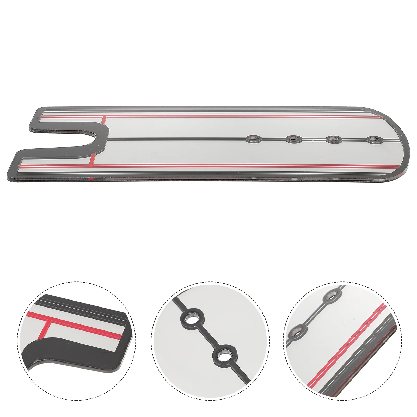 

1PC Putt Practice Mirror Putter Exercise Portable Practice Glasses Gift Supplies