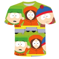 2022 summer tshirts anime s south park t shirt summer tshirt unisex clothing tops menwomen sweatshirt