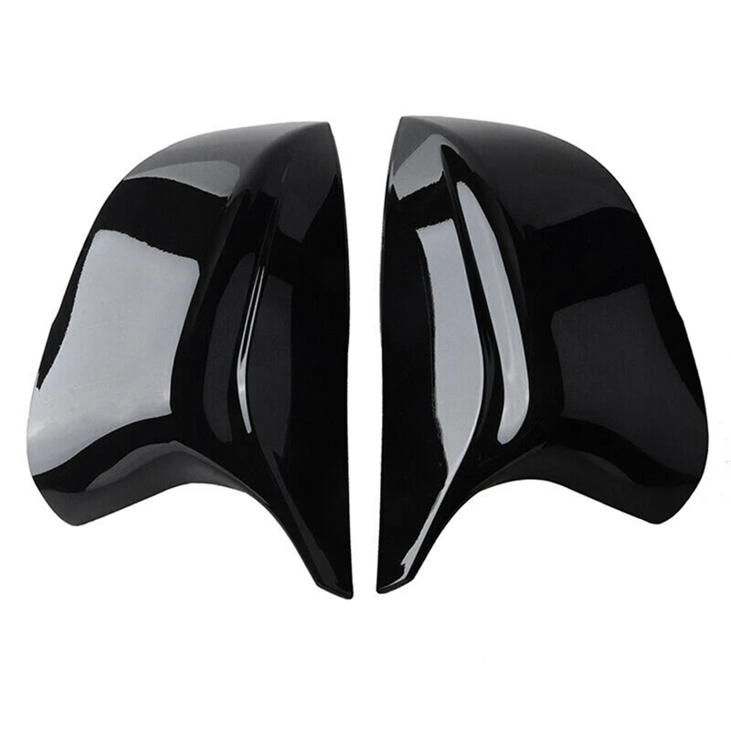 

For 2014-2022 Infiniti Q50 Q60 Gloss Black Color Rear View Side Mirror Cover Cap M Style Parts