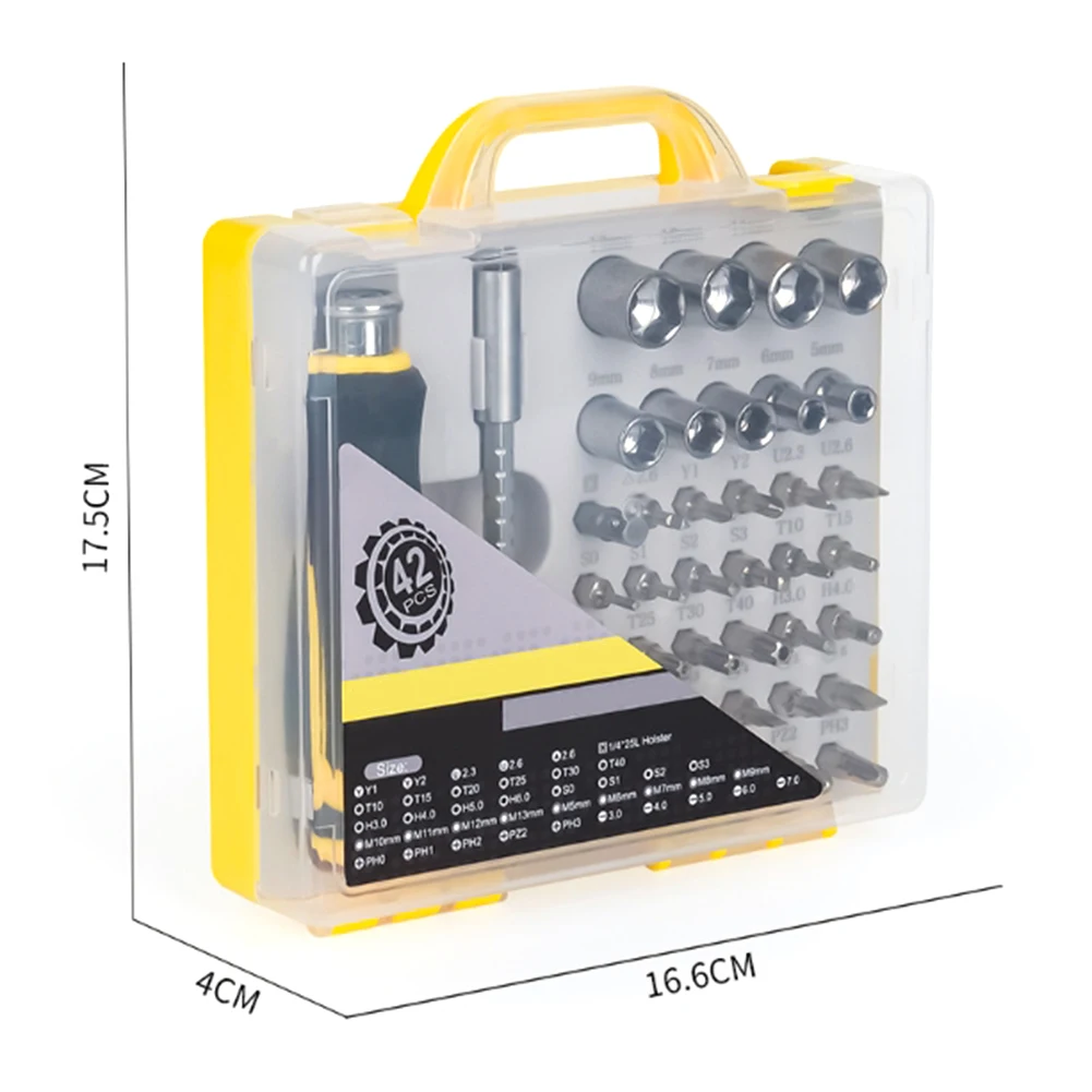 Набор прецизионных магнитных отверток Anex для домашнего ремонта