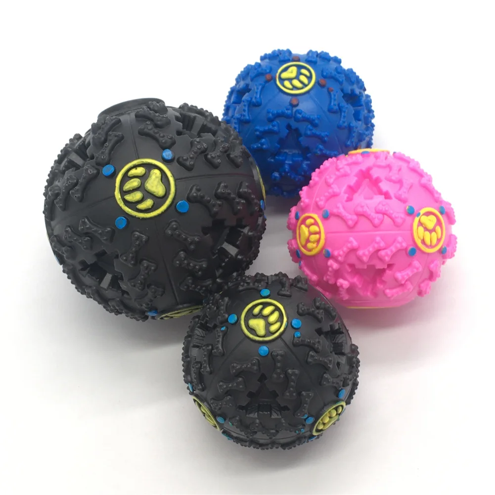 

Monster Squeak Interactive Pet Food Dispenser Dog Toys Ball For Kids Pitbull Golden Retriever Popular Leaky Ball Toys Supplies