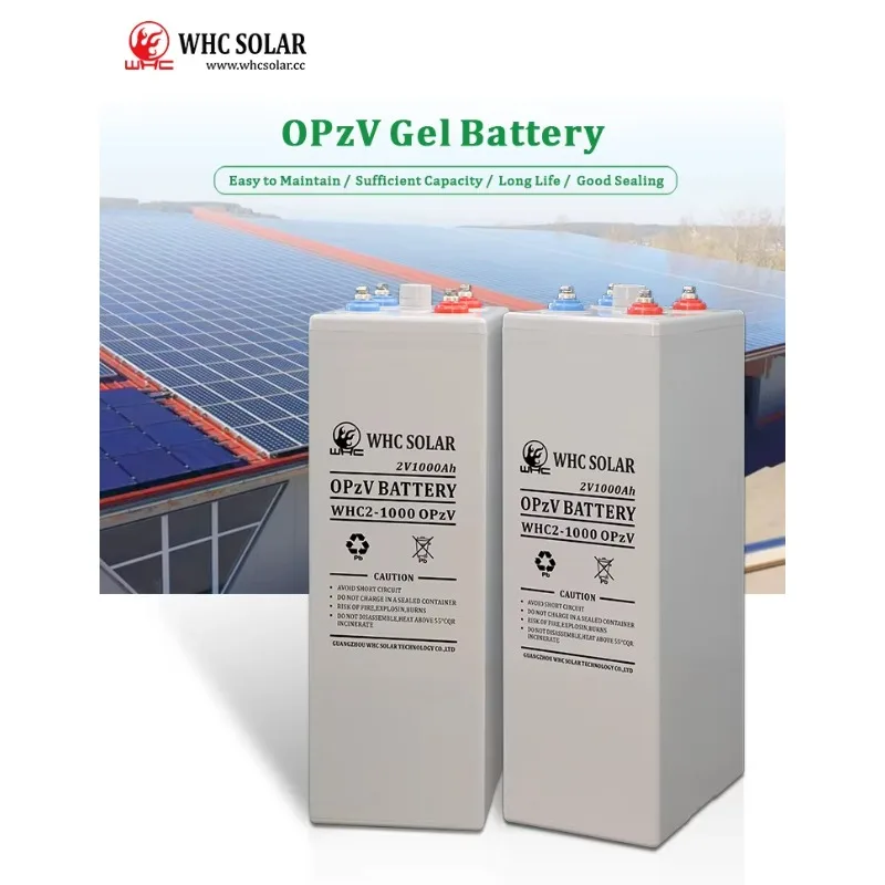 Фото Аккумуляторы Deep Cycle OPzV VRLA Gel от производителя: AGM свинцово-кислотные батареи для солнечных панелей 2В 1000Ач, трубчатые аккумуляторы для систем хранения энергии №4