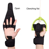 1pc anti slip stroke hemiplegia hand training rehabilitation auxiliary gloves fixed hand wrist support hand grip fitness