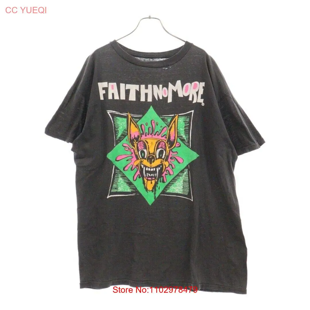 ВИНТАЖНАЯ винтажная футболка Faith No More 90-х годов Kozik Face с коротким рукавом Pr