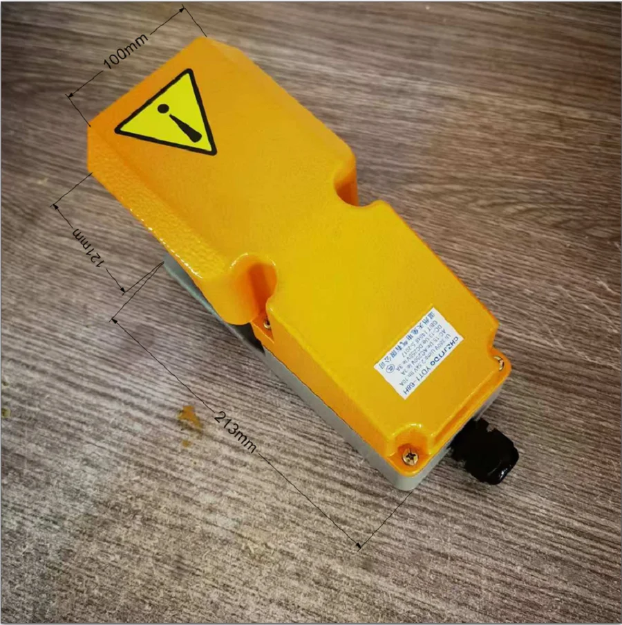 Высококачественный и прочный ножной переключатель CHZJTTDQ стандартное номинальное