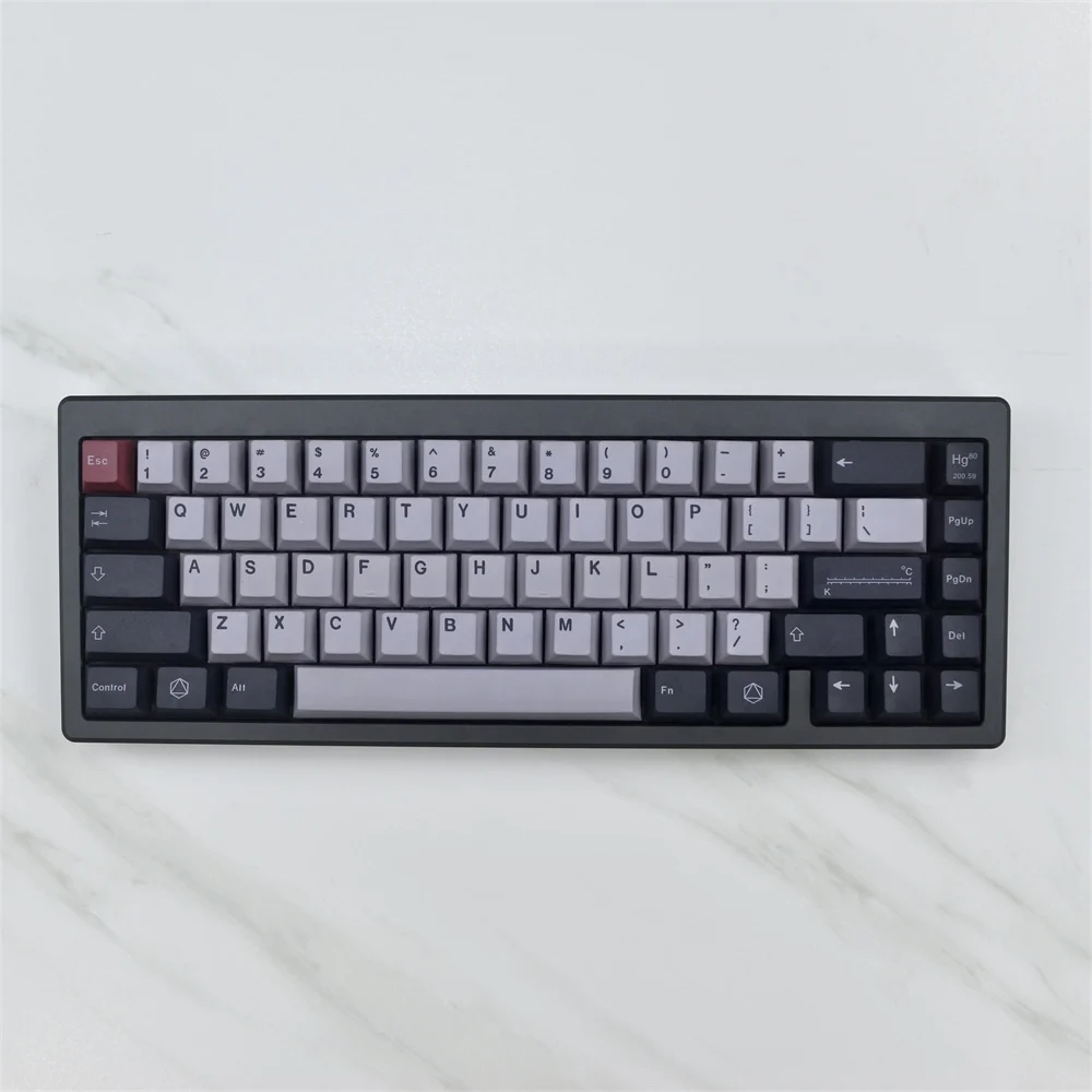 

129key GMK keycap Mercury Keycaps Cherry Profile Dye Sublimation PBT Keycap Set for Mechanical Keyboard GK61 RK87
