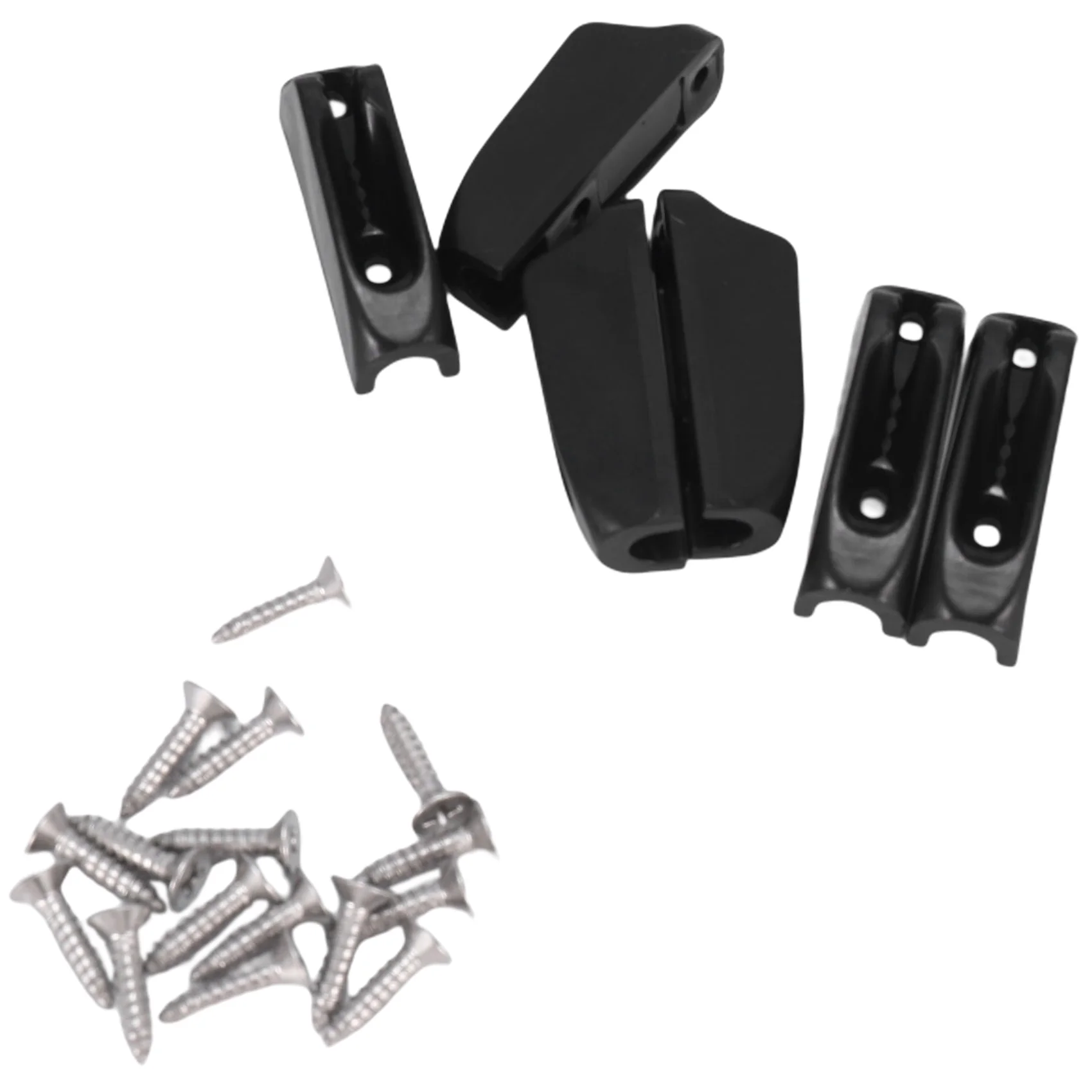 Cord Lock Rudder Control Nylon Self-lock Rope Cord Tensioner Runner Anchor Jam Cleat Boat Accessories