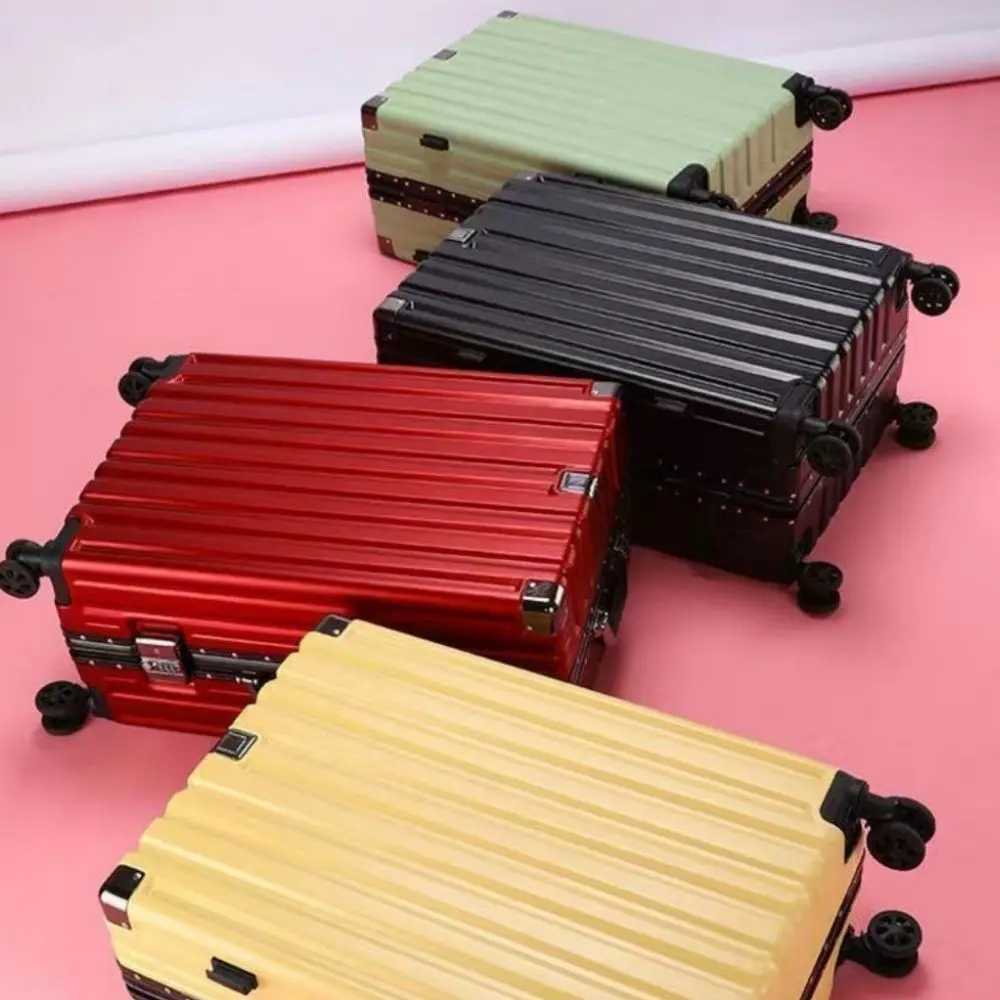 Luggage Fixed belt Women's Large Suitcase Boarding Cabin 18 20 Inch Trolley Universal Wheel Male Check-in Suitcase Carry