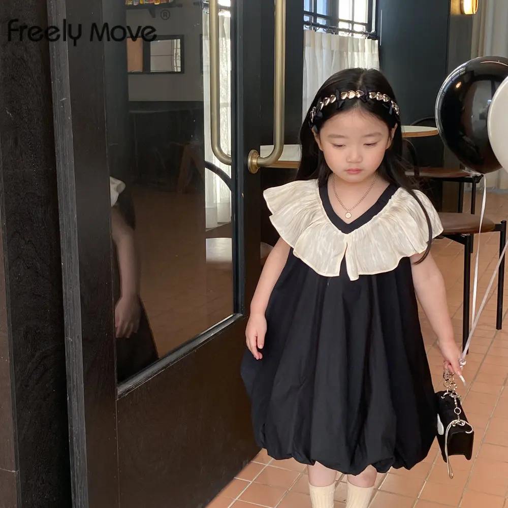 

Детское плиссированное платье принцессы, без рукавов, с оборками