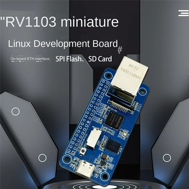 Фото Модуль платы разработки ABGN RV1103 Micro-Linux RISC-V Vision Модуль разработки искусственного интеллекта с сетевым портом №3