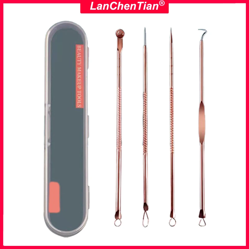 

Игла из нержавеющей стали для удаления черных точек, инструмент для ухода за кожей лица, инструмент для очистки пор лица