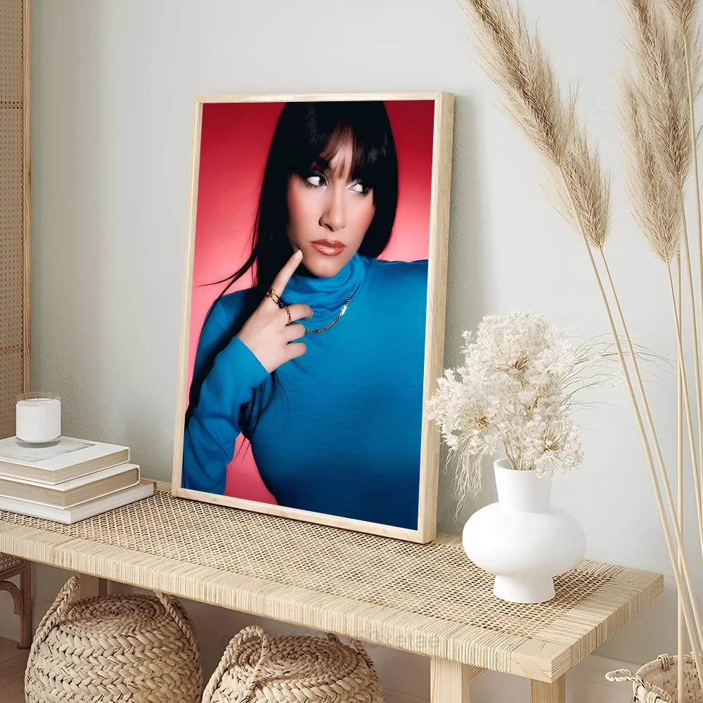 A-Aitana Q-Ocana певица плакат настенное искусство домашний декор комнаты цифровая