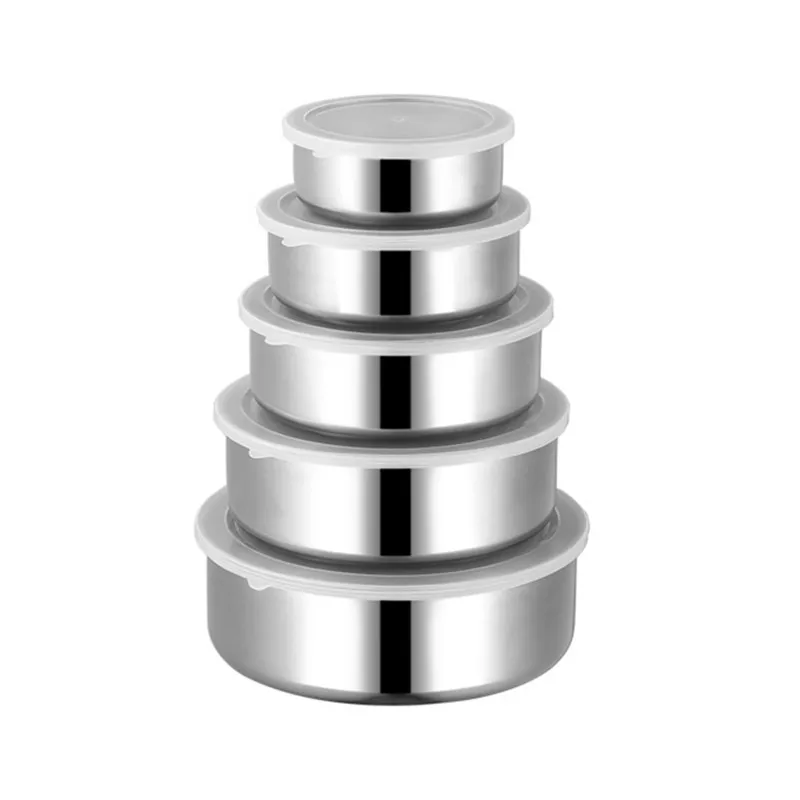 

Набор контейнеров для еды MEXQCH из нержавеющей стали 5 шт.