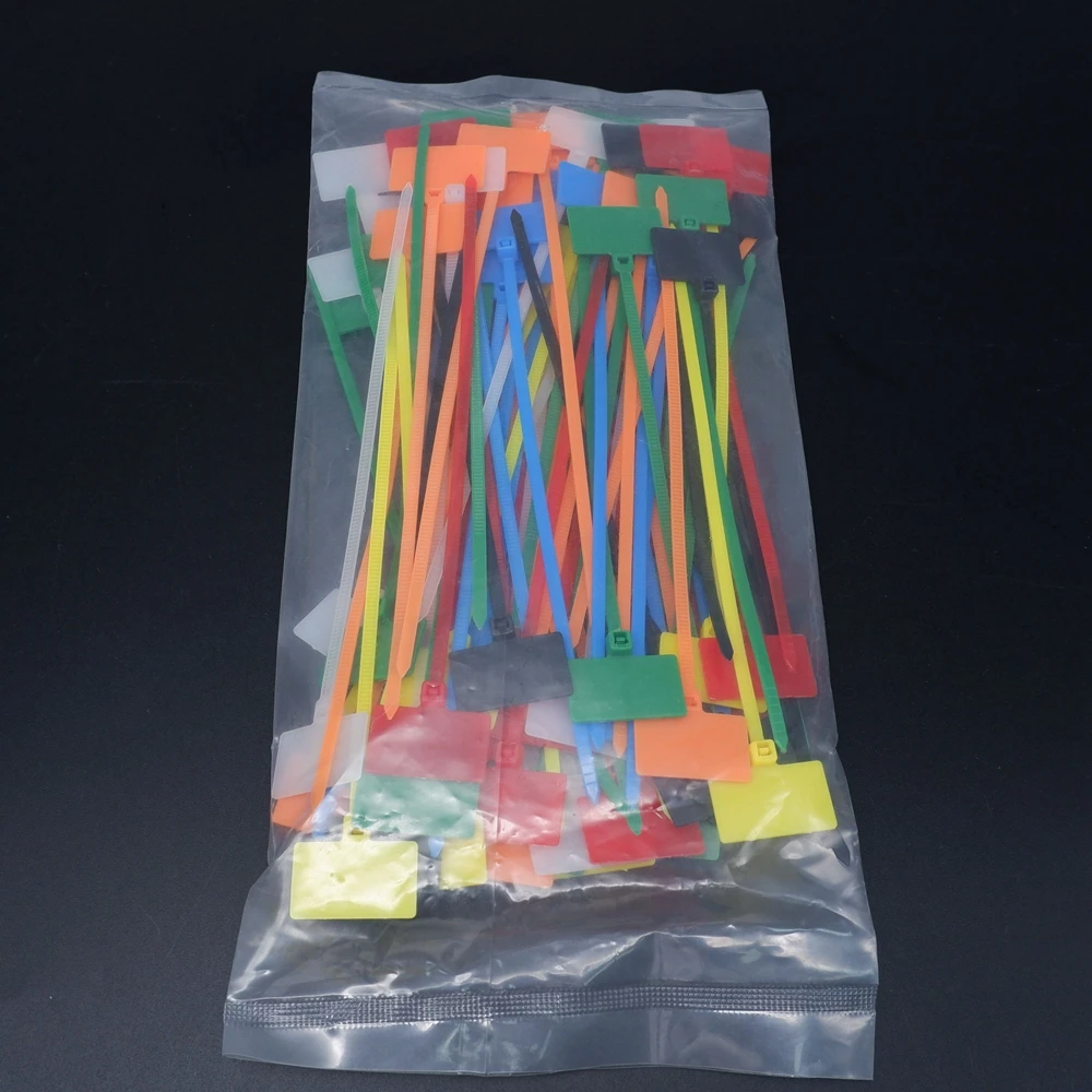 

100 шт. нейлоновые самоблокирующиеся кабельные стяжки 3x100 мм/4x150 мм/4x200 мм