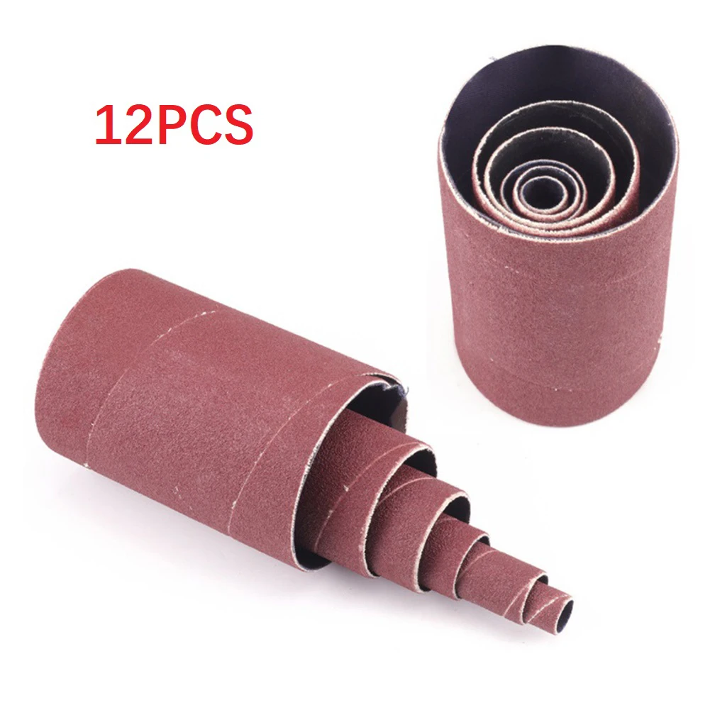 

Sleeves Sanding Drum Mixed Oscillating Paper Polishing Wheel Sand Mills Sander Kit Spindle Vibrating 4-1/2 Inch
