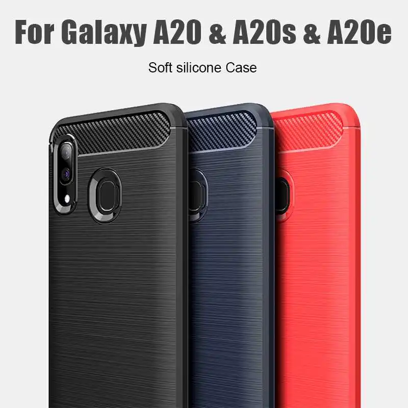 

YouYaeMi Shockproof Soft Case For Samsung Galaxy A20 A20s A20e Phone Case Cover