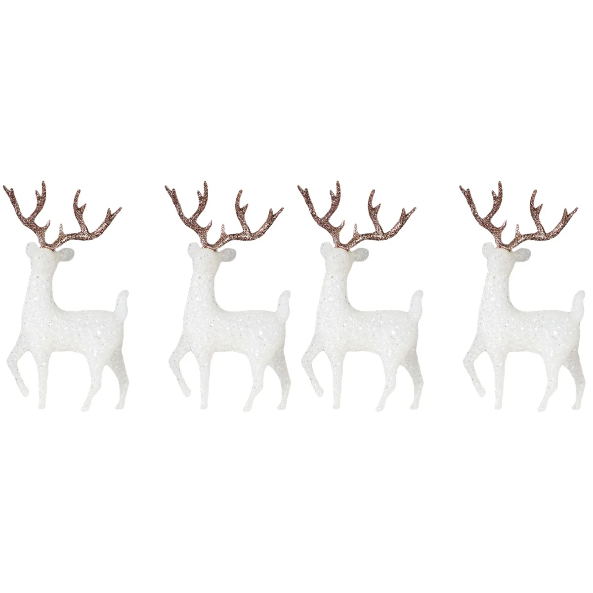 

Reindeer Christmas Figurines Figurine Deerdecorations Birthday Cake Resin Miniature Statues Decoration Mini Decoratoin