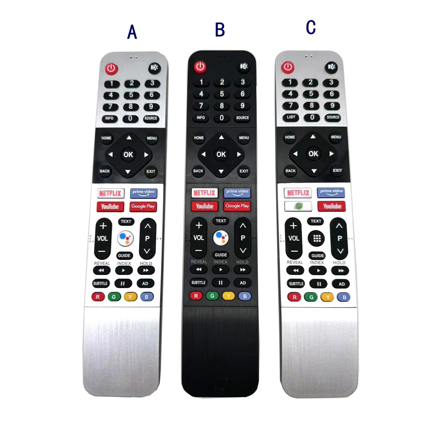 Фото пульт дистанционного управления для Skyworth Panasonic Toshiba Kogan 539C- 268935 -W000 539C- 268935 -W010 Smart TV TB500 (без голоса) №1