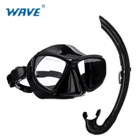 adult swimming diving glasses liquid silicone diving mask tempered glass large field of view professional scuba diving glasses