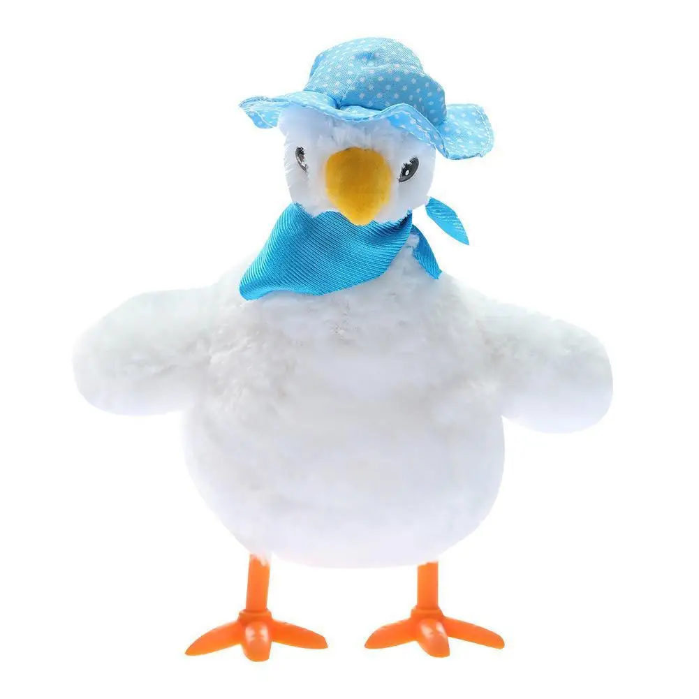 Egg Laying Hen Plush Toy Hen Chicken Plush Toy Funny Chicken Stuffed Toy Anti-Stress Gadget Funny Toy Kids Play Toy Doll