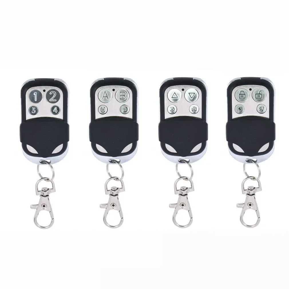 

Universal 4 Buttons Garage Door Opener Remote Control 433MHZ Clone Fixed Learning Code For Gadgets Car Gate Garage Door